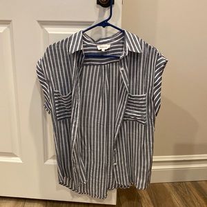 Bohme striped button down top